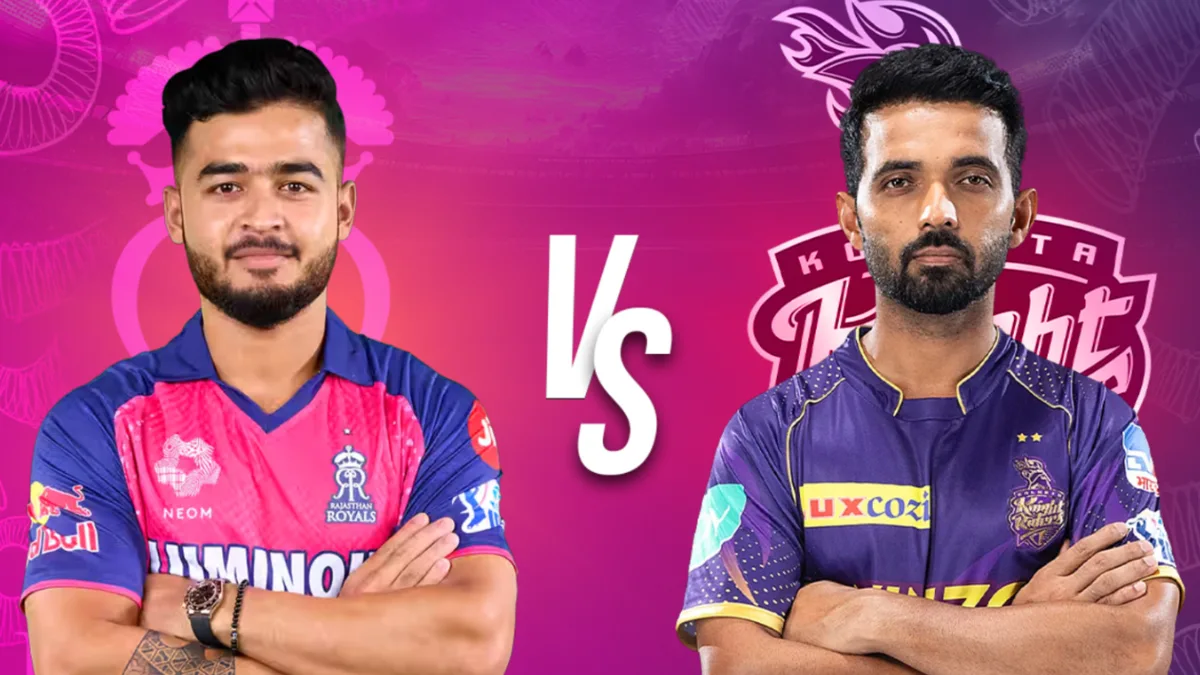 Rajasthan Royals vs Kolkata Knight Riders – Live Match insights 2025